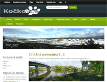 Tablet Screenshot of kockovce.sk